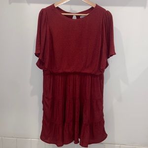 Abercrombie tiered mini dress